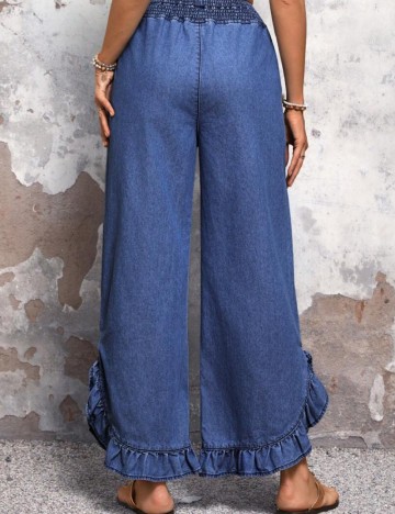 Pantaloni Shein, albastru