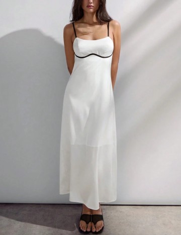 Rochie maxi Shein, alb