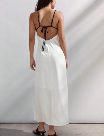 Rochie maxi Shein, alb