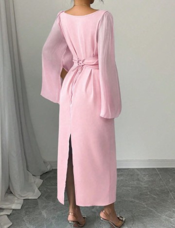 Rochie midi Shein, roz