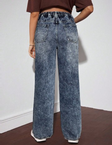 Jeans Shein, albastru