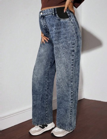 Jeans Shein, albastru