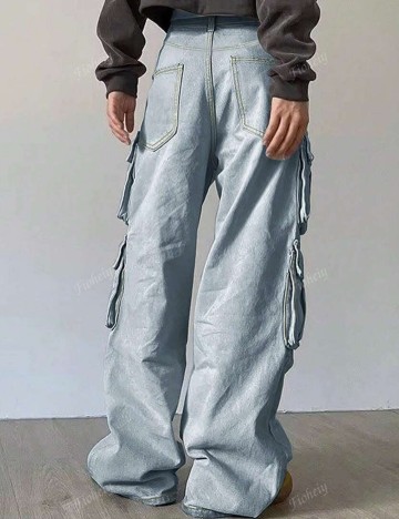Jeans Shein, albastru
