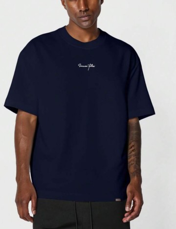 Tricou Shein, bleumarin