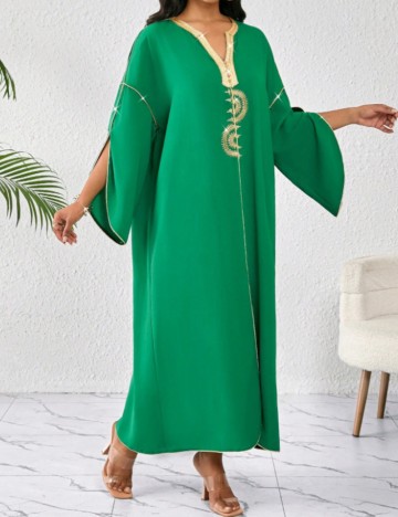 Rochie maxi Shein, verde