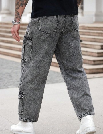 Jeans MANFINITY by Shein, gri