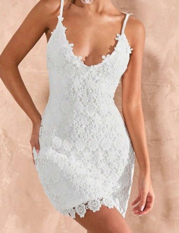 Rochie mini Shein, alb