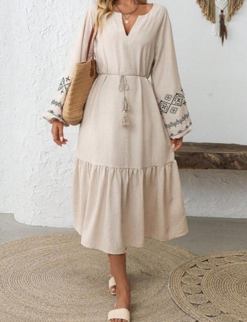 Rochie maxi Shein, bej