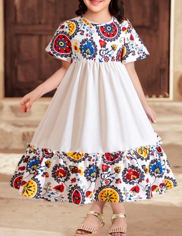 Rochie Shein, mix culori
