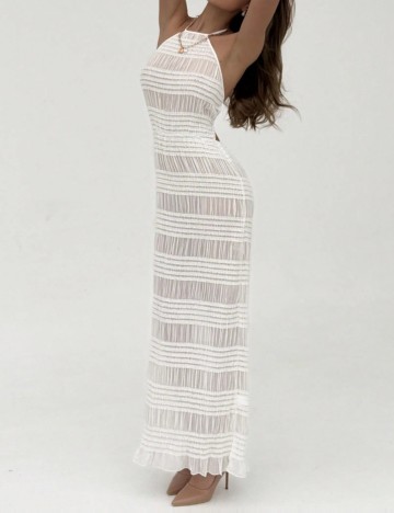 Rochie maxi Shein, alb