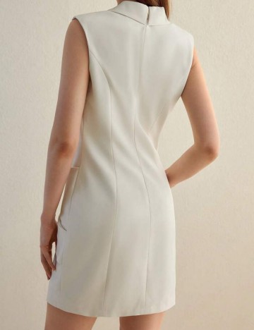Rochie mini MOTF by Shein, crem