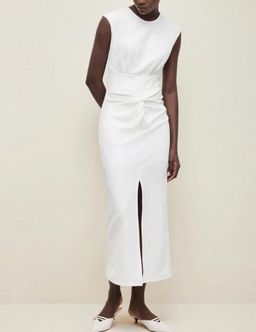 Rochie maxi Shein, alb