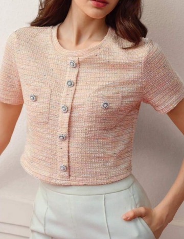 Tricou MOTF by Shein, roz
