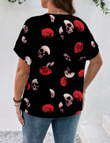 Tricou Shein Curve+, mix culori