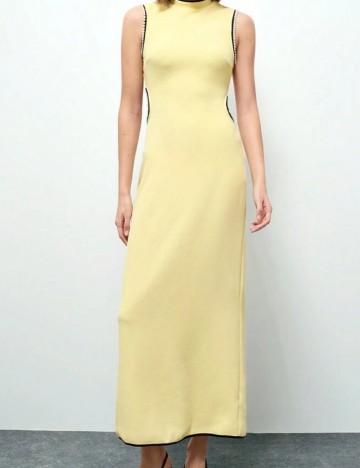 Rochie maxi Shein, galben