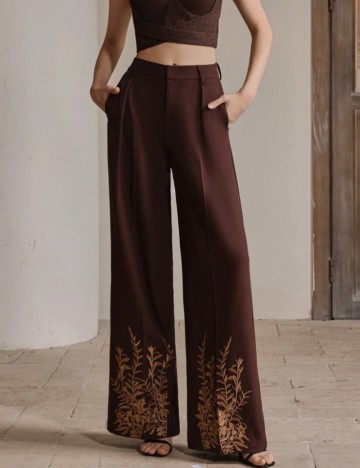 Pantaloni Shein, maro