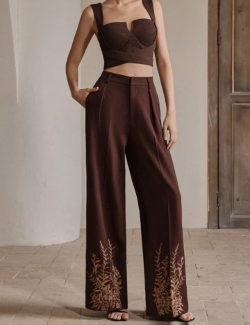 Pantaloni Shein, maro