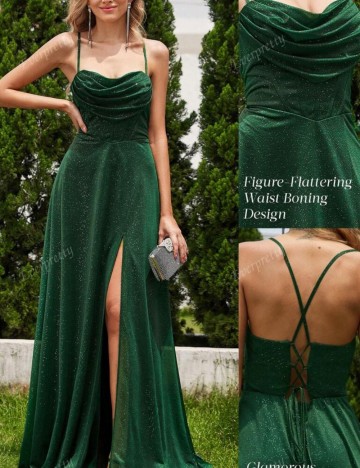 Rochie maxi Shein, verde