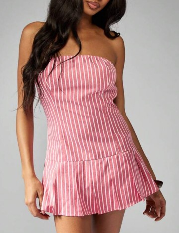 Salopetă scurtă Missguided by Shein, roz