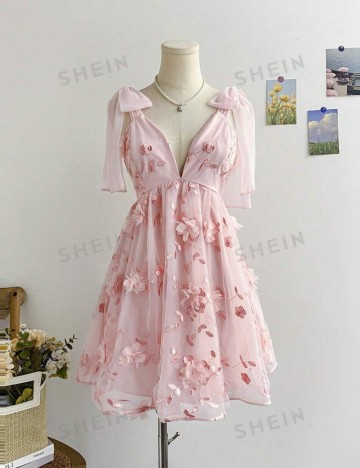 Rochie mini Shein, roz