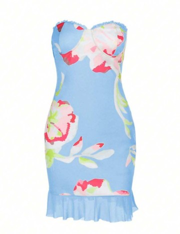 Rochie mini Shein, mix culori