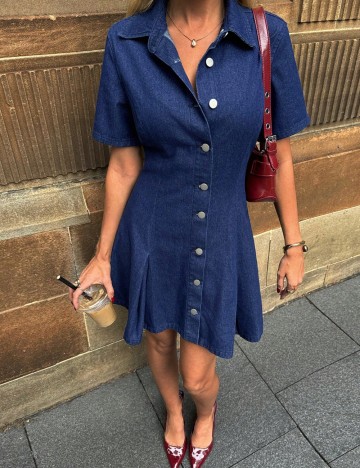 Rochie de blugi Shein, albastru