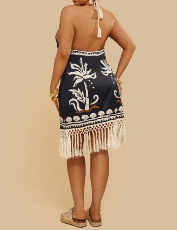 Rochie mini Shein Curve+, mix culori