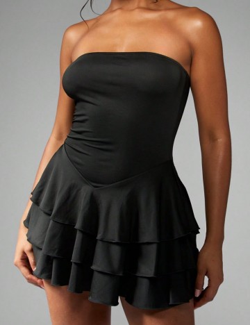 Rochie mini Missguided by Shein, negru
