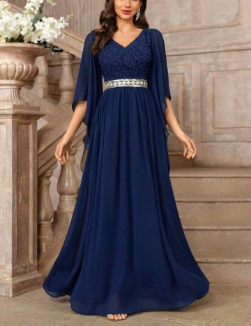 Rochie de ocazie Shein, albastru