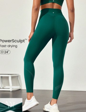 Colanți Sport Shein, verde