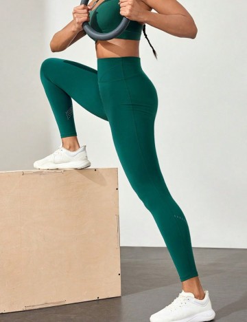 Colanți Sport Shein, verde
