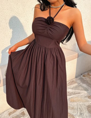 Rochie midi DAZY by Shein, maro