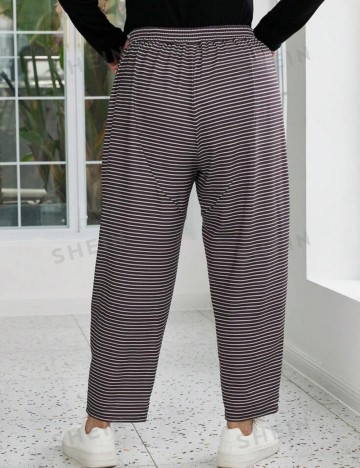 Pantaloni Shein Curve+, mix culori