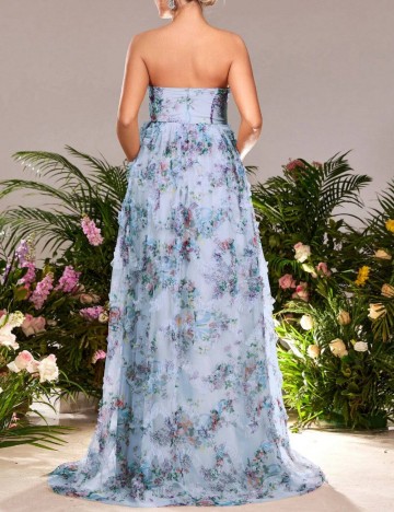 Rochie de ocazie Shein, albastru