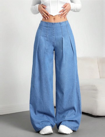 Jeans Shein, albastru