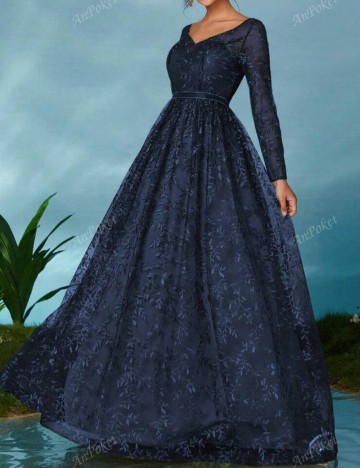 Rochie de ocazie Shein, albastru