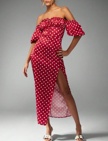 Rochie midi Missguided by Shein, roșu