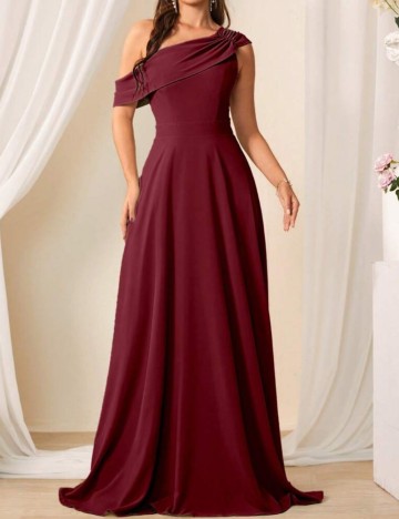 Rochie maxi Shein, vișiniu