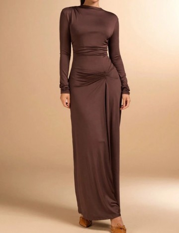 Rochie maxi Shein, maro