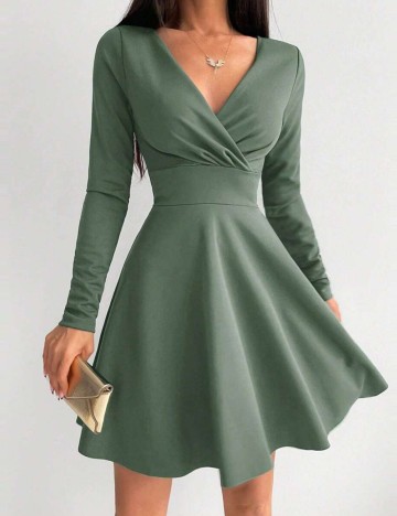 Rochie mini Shein, verde