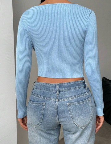 Cardigan Shein, albastru