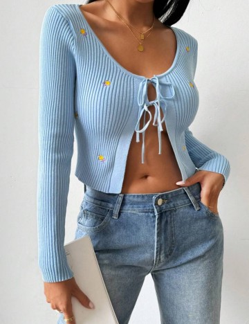 Cardigan Shein, albastru