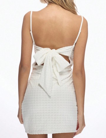 Rochie mini Missguided by Shein, alb