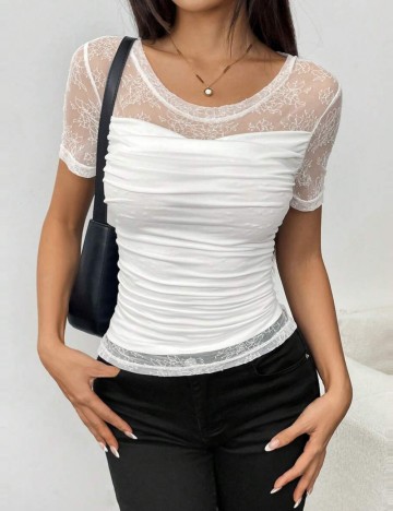 Tricou Shein, alb