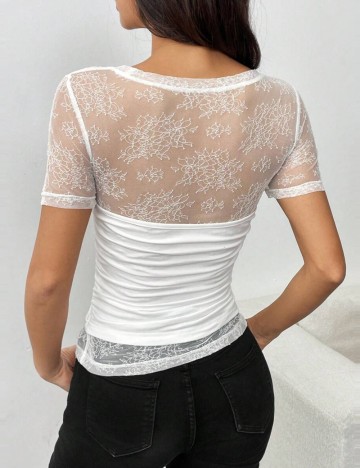 Tricou Shein, alb