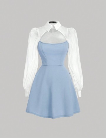 Rochie mini Shein, mix culori