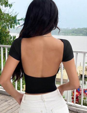Set topuri Shein, negru