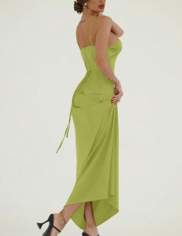 Rochie maxi Shein, verde