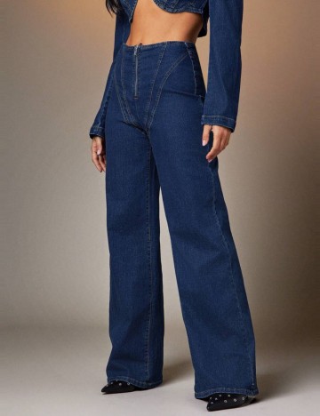 Jeans Shein, albastru