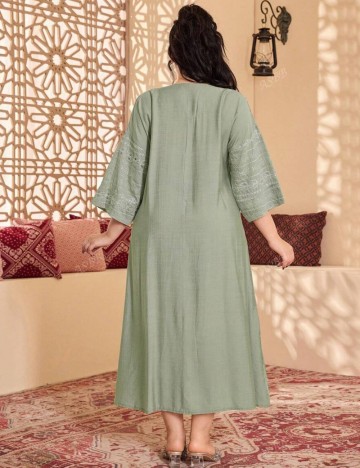 Rochie midi Shein, verde